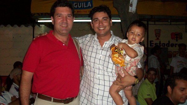 Eduardo Chi con Eduardo Díaz-Granados