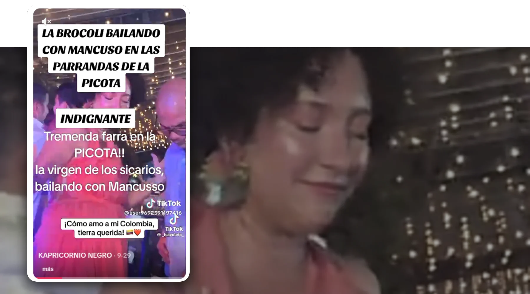 Video de Isabel Zuleta bailando en Cartagena