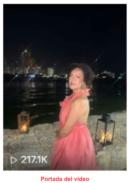 Video de Isabel Zuleta en Cartagena