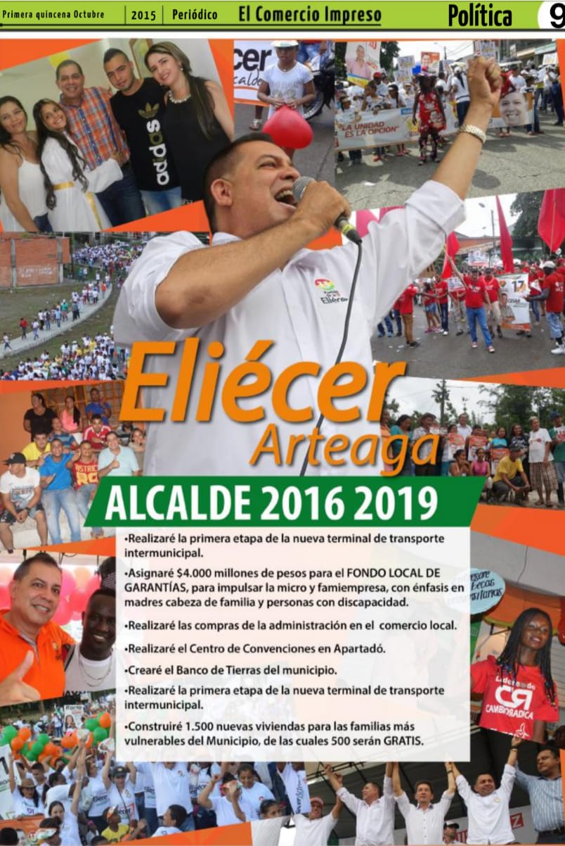 Campaña ELiécer Arteaga