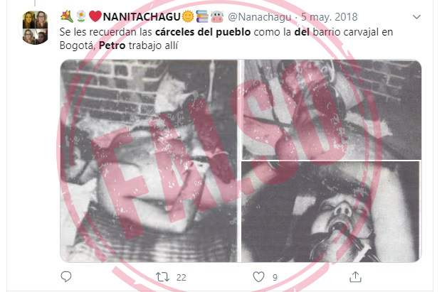 tuit M19 falso